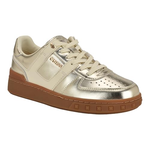 Guess Women's INART Sneaker, Gold 710, 8