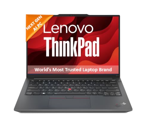 Lenovo ThinkPad E14 AI PC Intel Core Ultra 5 125U | Copilot Key | 16GB RAM | 1TB SSD | 14” WUXGA IPS 300 Nits | Win 11 + Office 2024 | Backlit | Fingerprint | 1.42 kg | 1Y Onsite | Black – 21M7S0SH00