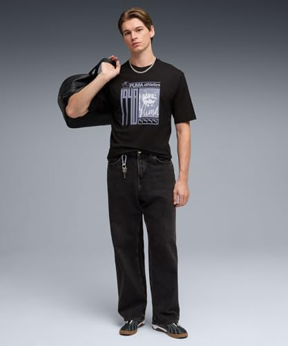 PUMA | House of Graphics Men's Photoprint Tee | Black | M