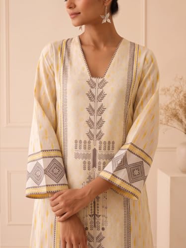 Varanga Golden Bloom Silk women's kurta set