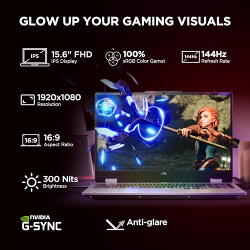 Lenovo LOQ 2025 Intel Core i7-13645HX| NVIDIA RTX 5050 8GB (16GB RAM/1TB SSD/144Hz Refresh Rate/440 AI TOPS/15.6" (39.6cm)/Windows 11/Office 2024/3 Mon.Game Pass/Grey/2.4Kg), 83JE019XIN