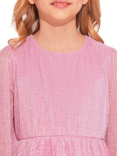 VERO MODA Girl Fit & Flare Pink Dress
