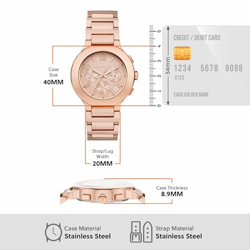 Michael Kors Gramercy Rose Gold Watch MK7521