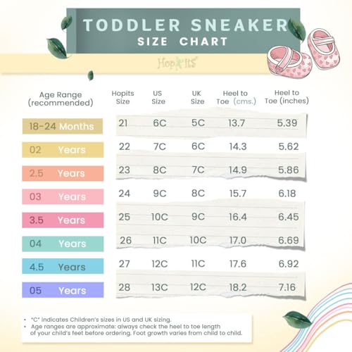 KazarMax By Hopits EasyFlex Tots Pink with Unicorn Print Toddler Sneaker Sandals- 6 Kids UK