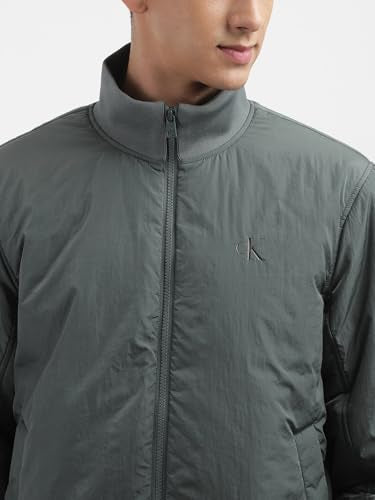 Calvin Klein Mens Grey Color Jacket (S)
