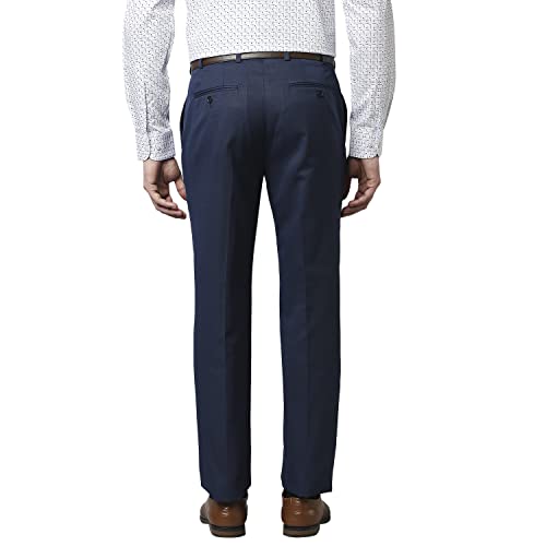 Raymond Dark Blue Trouser (Size: 38)-RMTX04373-B8