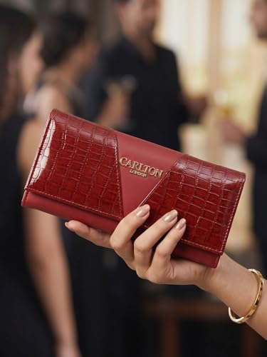 Carlton London Women Wallet,Wine,Free Size
