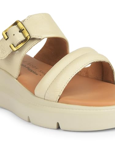 Hush Puppies Women Mule Wedge Heel Sandals - Off White (3Uk)