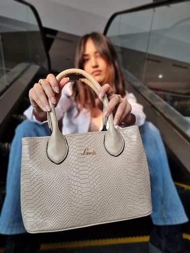 Lavie Women's Ficus Small Satchel Handbag for Women | Satchel Bag for Work | Ladies purse | Stylish Shoulder Bag | Gift For Women
