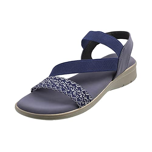 Metro Womens Synthetic Blue Sandals