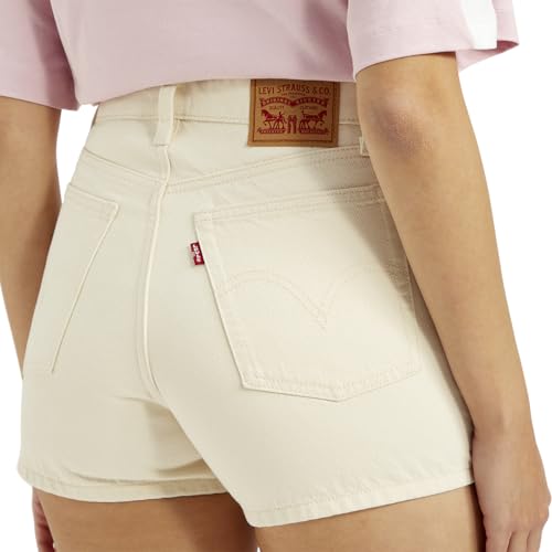 Levi's Women's Hybrid Shorts (A2509-0011_Alabaster Cream