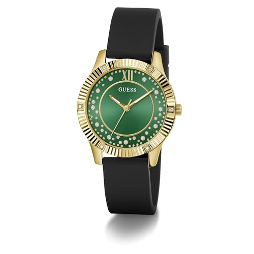 GUESS Analog Green Dial Women's Watch-GW0766L3