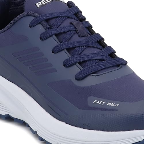 Red Chief Men’s Sports Running Shoe | Lace-Up Synthetic Mesh Low Ankle | Evening Blue (R1739)