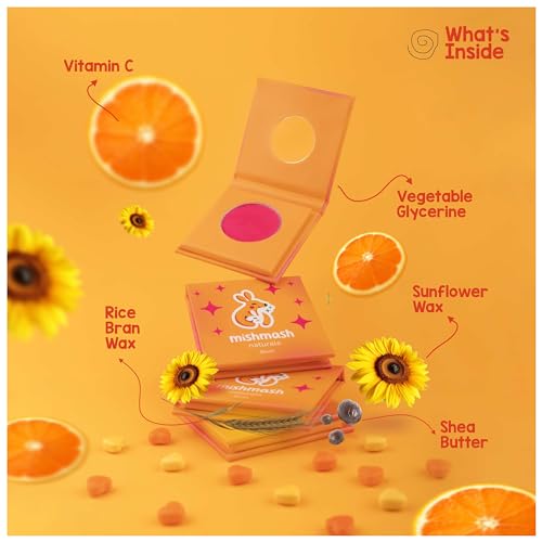 Mishmash Naturals Makeup Kit for Kids Girls, Age 3-14, Pack of 5