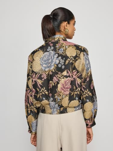 Label RITU KUMAR Black Neoni Jacket