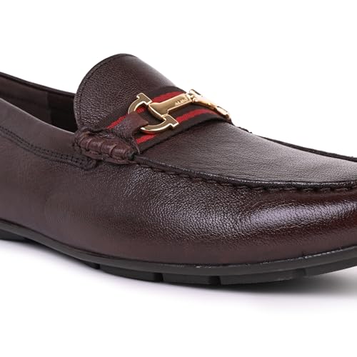 Aldo FANGIOA-IN201 Dark Brown Leather Moccasins