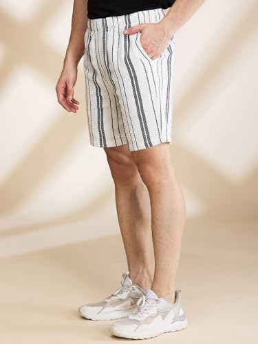 Being Human Dk.Grey Coloured Men Shorts (Size: 32)-BHKTS24550-DK.GREY