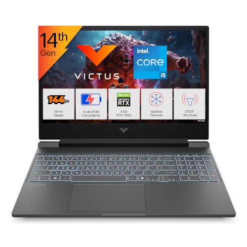 HP Victus,13th Gen Intel core i7-13650HX, 6GB RTX 4050, 24GB DDR5(Upgradeable), 512GB SSD, 144Hz, 300 nits, 15.6''/39.6cm, Win11, Office24, Mica Silver, 2.29kg, fa2531/2495tx, Xbox pass* Gaming Laptop