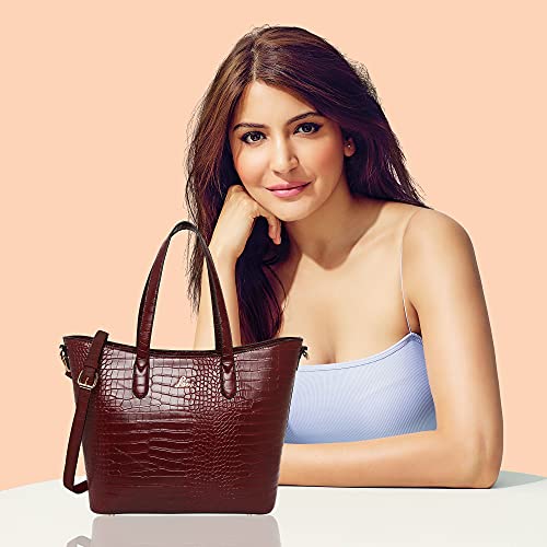 Lavie Hailey Womens Large Tote Handbag (Red)