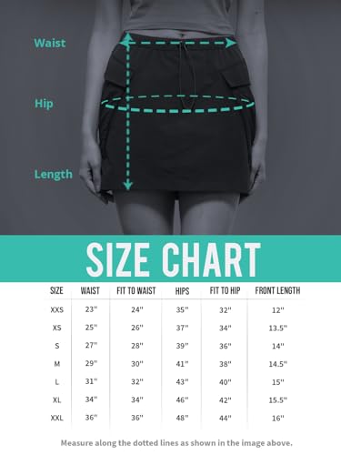 The Souled Store: Desert Olive Women Elastic Back Waistband Camouflage Print Cotton Twill Regular Fit Functional Cargo Pockets Breathable Skirt