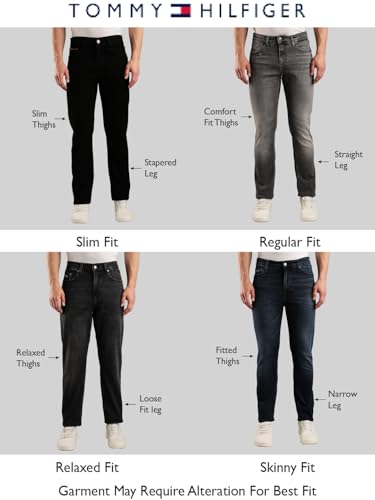Tommy Hilfiger Men's Slim Jeans (F25JMDB015_Blue_32)