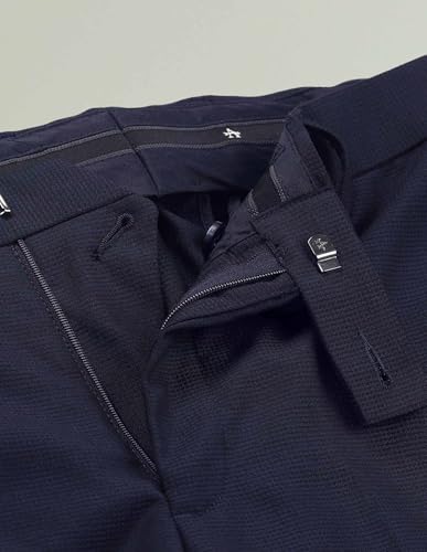 Arrow Men's Dobby 1851 Trouser Navy