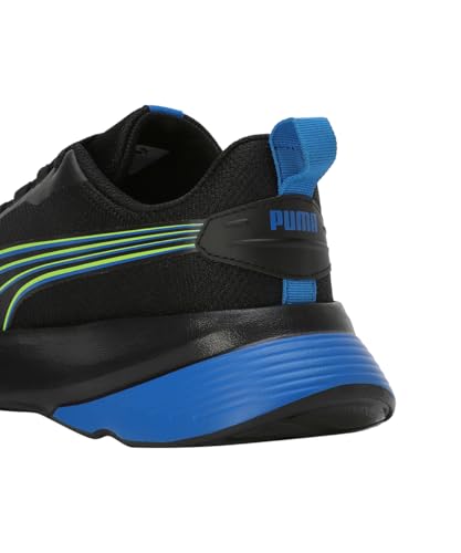 PUMA | StrideX Men's Sneakers | Black-Pro Green-Racing Blue | 11UK
