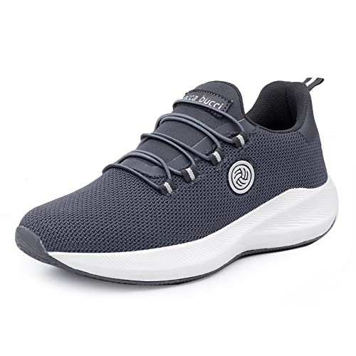Bacca Bucci® Women Savage Running Shoes/Sneakers for Running/Gym/Training/Casual Walking Sports Shoe for Girls/Women- Grey, Size UK41