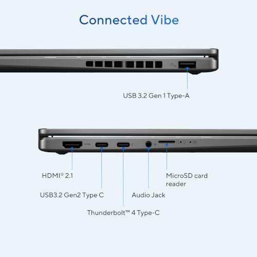 ASUS Vivobook 14 Flip (2026),Intel Core Ultra 7 355 (Series 3),Intel iGPU,16GB RAM,512GB SSD,FHD+ OLED,Touch screen,14"(35.5 cm),Win 11,M365 Basic(1Y),Office 24,Gray,1.57 Kg,TP3407AA-SG123WS,AI Laptop