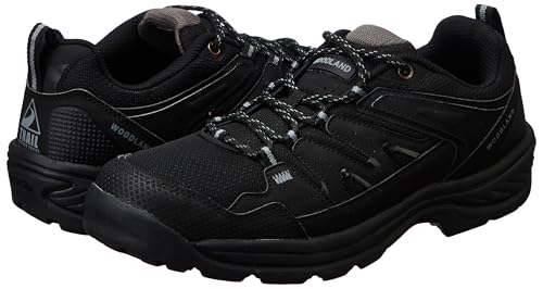 Woodland Men's Black MESH PU Casual shoes-11 UK (45EURO) (GC 6340024HS)