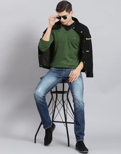 Monte Carlo Green Multi Solid Pullover