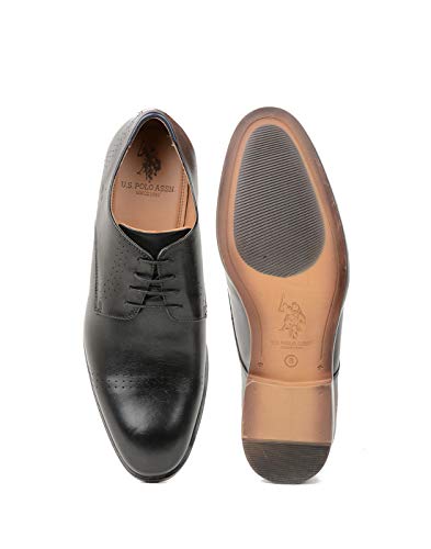 US Polo Association Men's Karsten Black LACE UP-9 UK (2532004605)