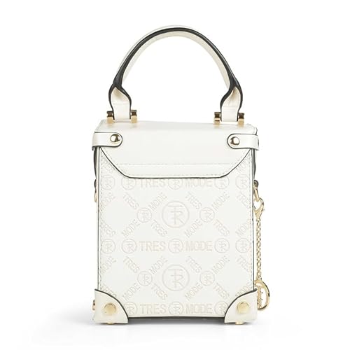 tresmode INKA White Women Vegan Leather Sling Bag