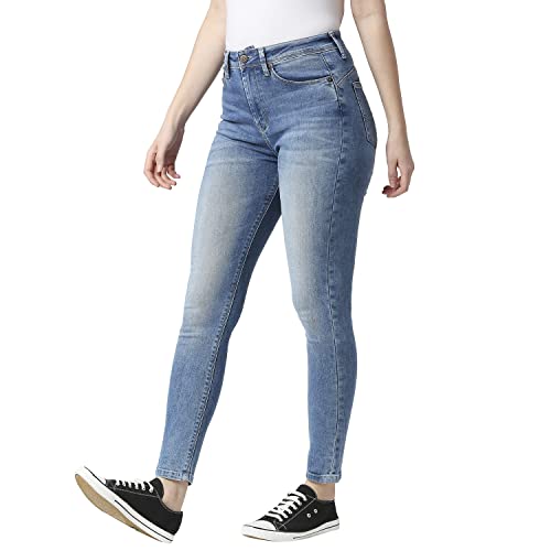 Pepe Jeans Women's High Rise Skinny Fit Jeans Light Used