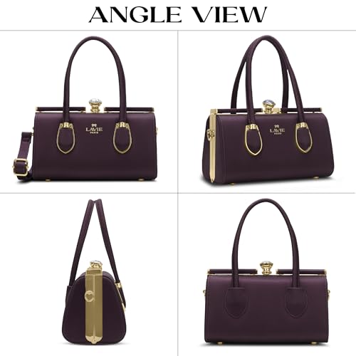 LAVIE PARIS Women's Gazelle Frame Satchel Bag | Satchel Handbag for Work | Ladies Purse | Stylish Shoulder Bag | Gift for Women