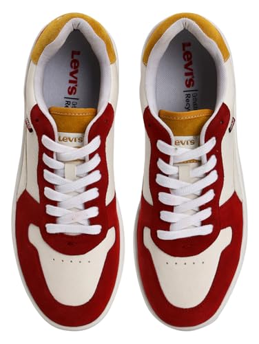 Levis Men Colourblocked PU Sneakers