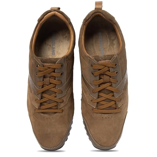 Woodland Mens OGC 2711117 Tobacco Sneaker - 8 UK (42 EU) (OGC 2711117)