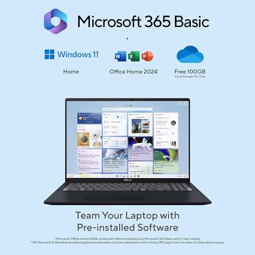 ASUS Vivobook 16 (2026),Smartchoice,Intel Core Ultra 5 325 (Series 3), Intel iGPU,16GB RAM,512GB SSD,FHD+, 16"(40 cm),Win11 2 Year Brand Warranty