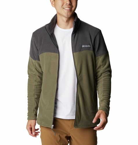 Columbia Mens Basin Trail III Full Zip Jacket, Stone Green, Sh, L