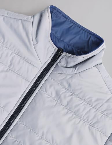 AD by Arvind Grey High Neck Reversible Jacket