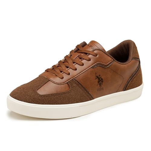 U.S. Polo Assn. USPA | Oberon | Stylish Casual Sneaker Shoes for Man tan