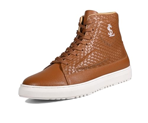 LOUIS STITCH Russet Tan Sneaker for Men | Comfortable Ankle Boot Sneaker | LSP-SNK-AVI007-TN | UK-11