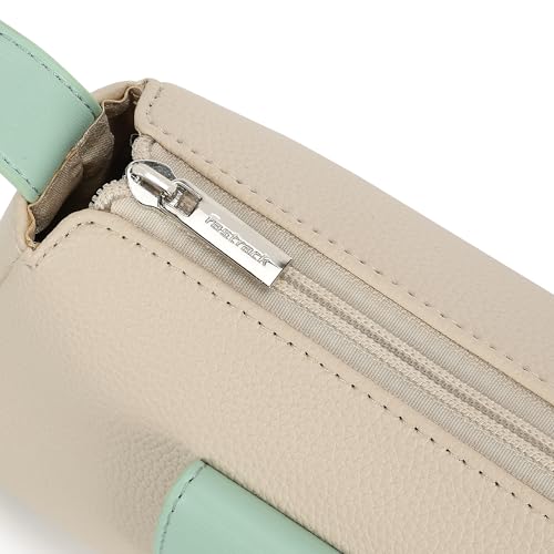 Fastrack Stellar Sling Bag for Women| Faux Leather Sling with Adjustable Belt | Small Grain Texture and Front Button Pocket | Trendy Handbags for Women | Compact Sling for Girls