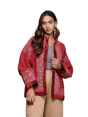 Ritu Kumar Pink Peru Solid Jacket