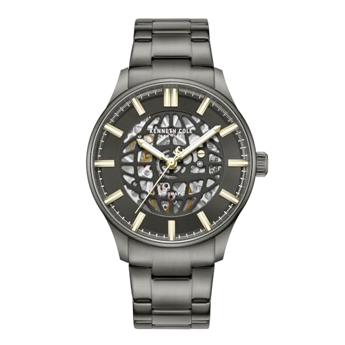 Kenneth Cole Automatic Analog with Black Dial Green Stainless Steel Strap Watch for Men - KCWGY0089004MNW