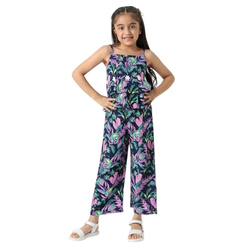 Nautinati Girls Combo Set of Tiered Top and Bottoms
