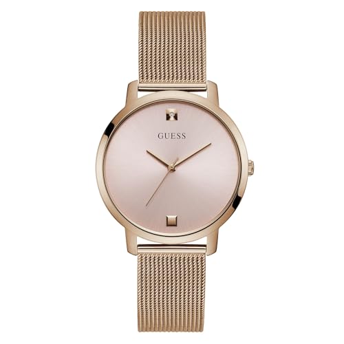 Guess Nova Round 40mm Pink Dial Analog Women Watch - GW0458L3