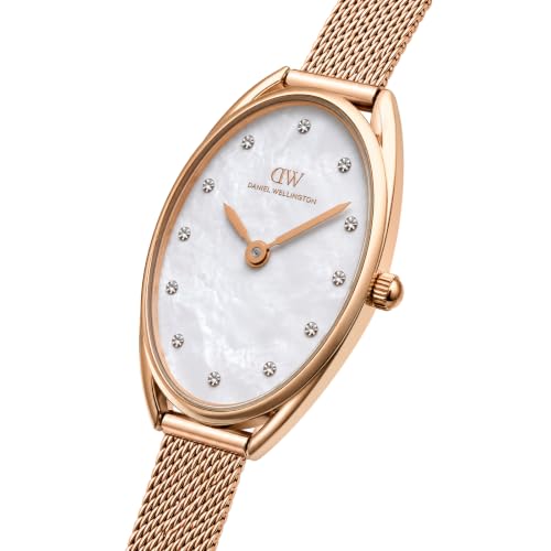 Daniel Wellington Tonneau 22mm Pink Dial Analog Women Watch - DW0DL2201