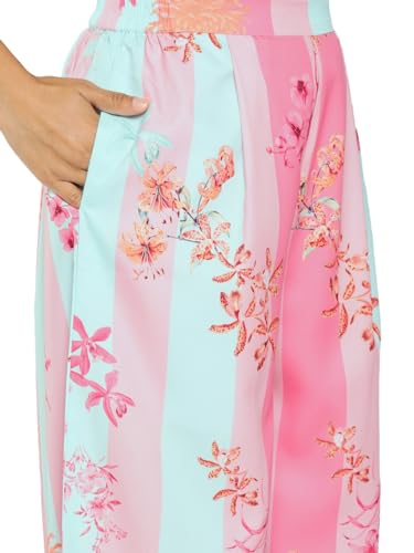 Ahalyaa Women's Polyester Kurta Sets (Pack of 2) (AHTUPZ-COMBO-724-ICH_Pink M)