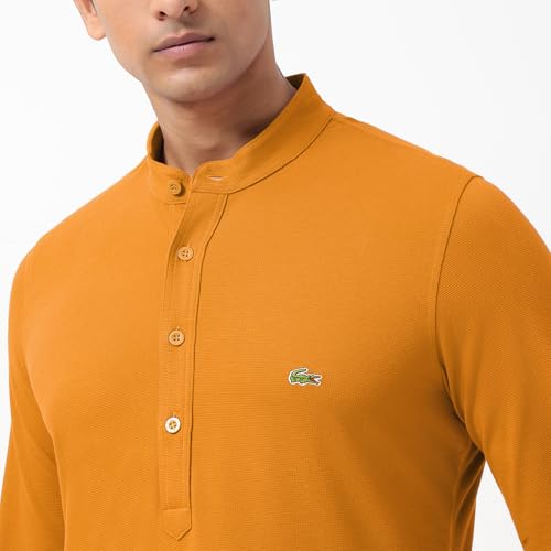 Men's Full Sleeve Knee Length Slim Fit Kurta